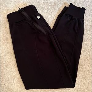 Cherokee Infinity Black  Jogger Scrub Bottoms Sz XS